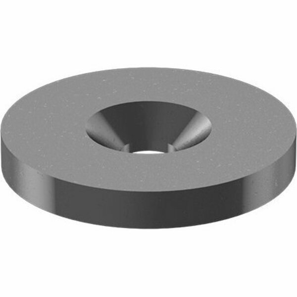 Bsc Preferred Black-Oxide Steel Finishing Countersunk Washer for M6 Screw Size 6.4mm ID 100 Deg Countersink Angle 92908A809
